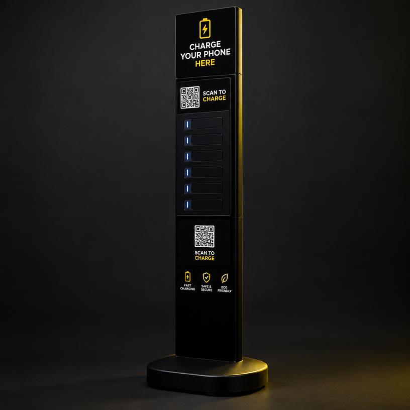 Floor Charging Station Stand